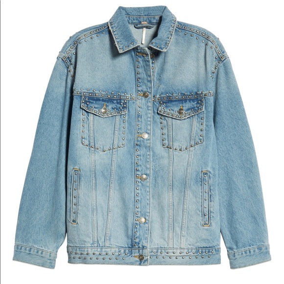 free people studded jacket